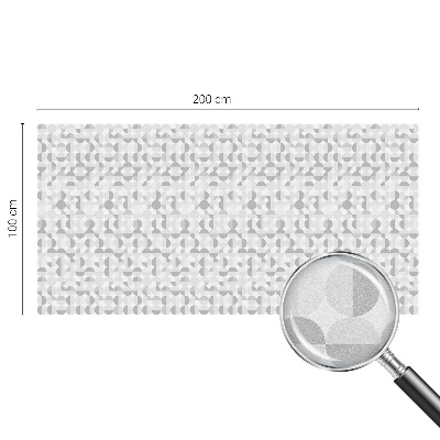 Modele geometrice Folie geam să nu se vadă din exterior