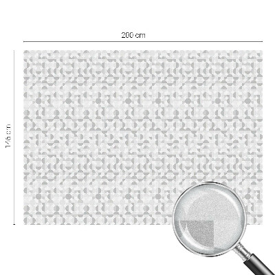 Modele geometrice Folie geam să nu se vadă din exterior
