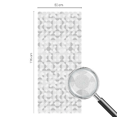Modele geometrice Folie geam să nu se vadă din exterior