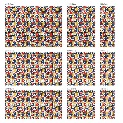 Forme geometrice Folie opacă geam cu model vitraliu