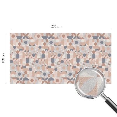 Mozaic abstract Folie geam intimitate model vitraliu