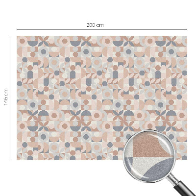 Mozaic abstract Folie geam intimitate model vitraliu