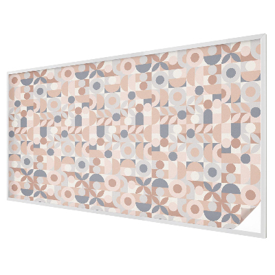 Mozaic abstract Folie geam intimitate model vitraliu