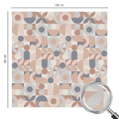 Mozaic abstract Folie geam intimitate model vitraliu