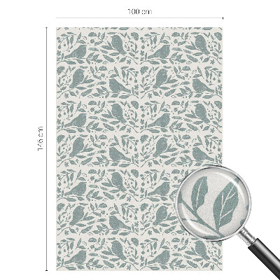 Motivul păsării Folie autocolantă geam