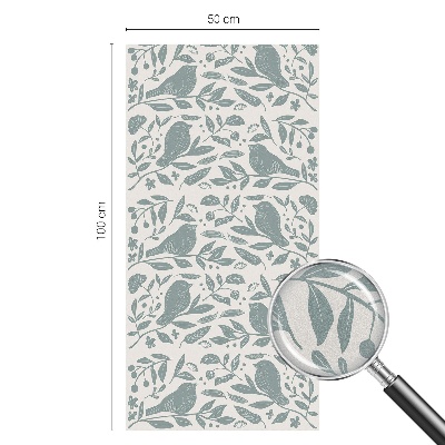 Motivul păsării Folie autocolantă geam