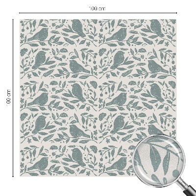 Motivul păsării Folie autocolantă geam