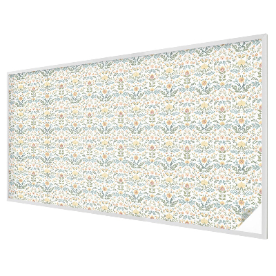 Simetria florală Folie decorativă geam vitraliu