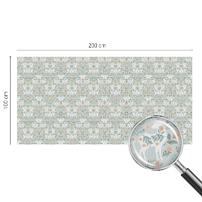 Flori de cerb Folie geam să nu se vadă din exterior