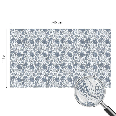 Viața oceanică Folie opacă geam cu model vitraliu