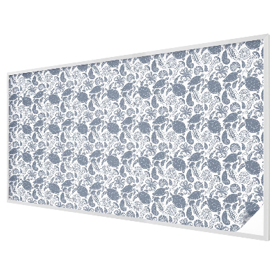 Viața oceanică Folie opacă geam cu model vitraliu