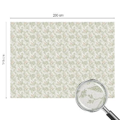 Plante pentru păsări Folie geam intimitate model vitraliu