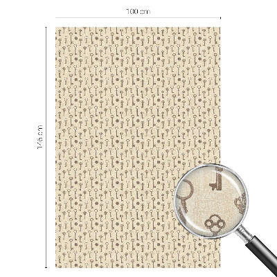 Chei misterioase Folie autocolantă geam