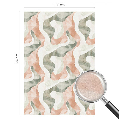 Valuri colorate Folie autocolantă geam