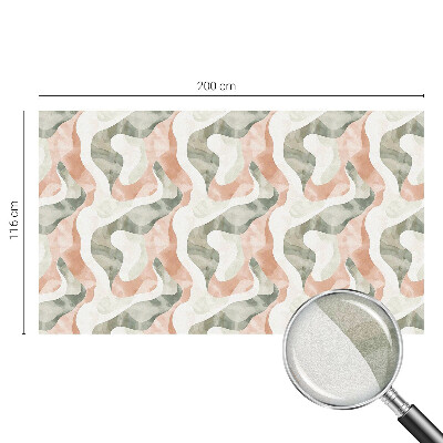 Valuri colorate Folie autocolantă geam