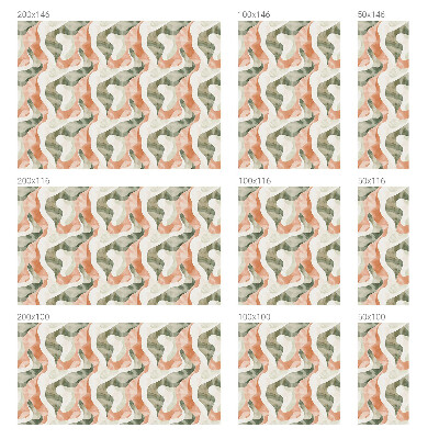 Valuri colorate Folie autocolantă geam