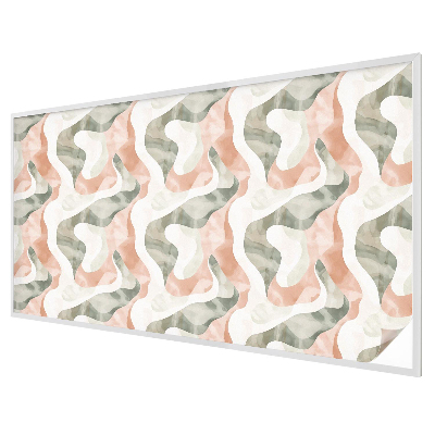 Valuri colorate Folie autocolantă geam