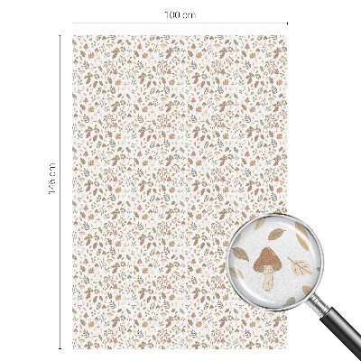 Modele de toamnă Folie geam intimitate model vitraliu