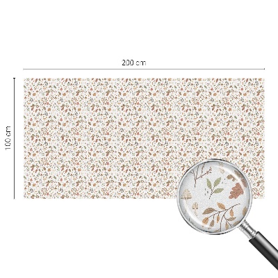 Modele de toamnă Folie geam intimitate model vitraliu