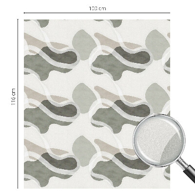 Model organic Folie autocolantă geam