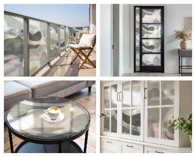 Model organic Folie autocolantă geam