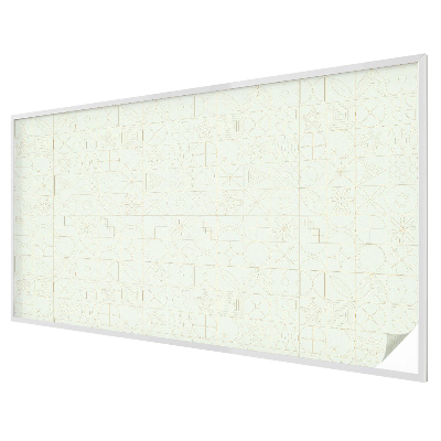 Mozaic geometric Folie opacă geam cu model vitraliu