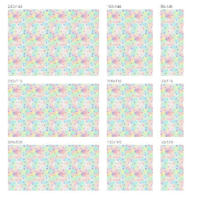 Modele de curcubeu Folie decorativă geam vitraliu