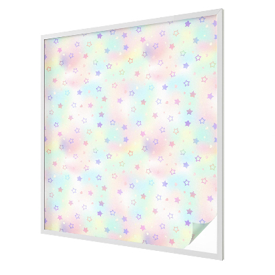 Modele de curcubeu Folie decorativă geam vitraliu