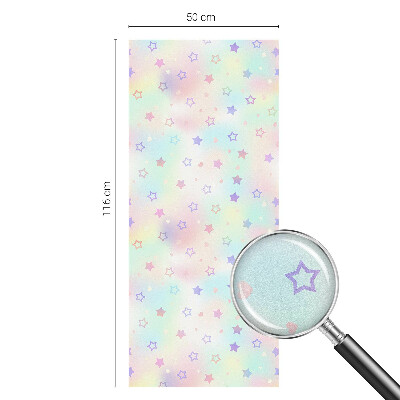 Modele de curcubeu Folie decorativă geam vitraliu