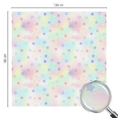 Modele de curcubeu Folie decorativă geam vitraliu