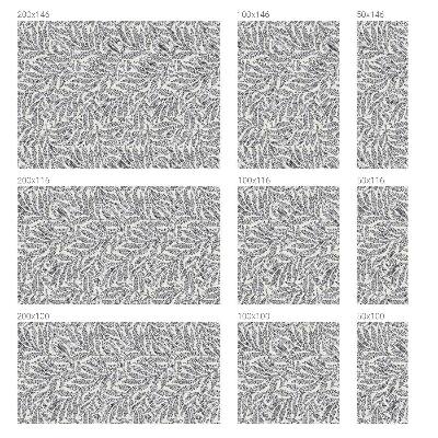 Picături de frunze Folie opacă geam cu model vitraliu