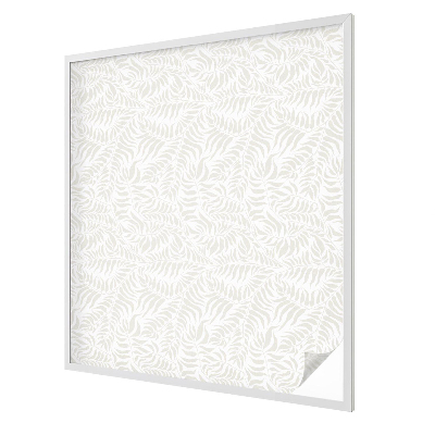 Eleganță frunzișoasă Folie geam intimitate model vitraliu