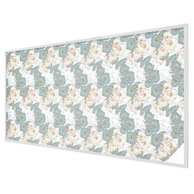 Flori delicate Folie decorativă geam vitraliu