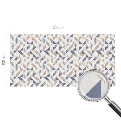 Modele geometrice Folie geam să nu se vadă din exterior