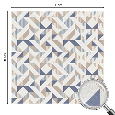 Modele geometrice Folie geam să nu se vadă din exterior