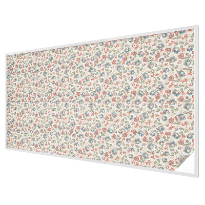 Model floral Folie geam să nu se vadă din exterior