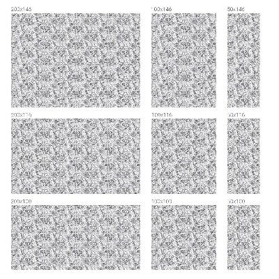 Eleganță floristică Folie geam să nu se vadă din exterior