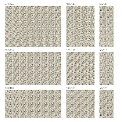 Model floral Folie autocolantă geam