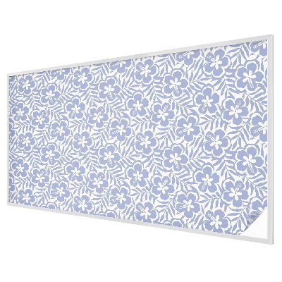 Flori de hibiscus Folie geam intimitate model vitraliu