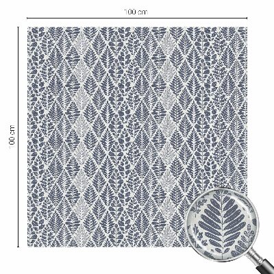 Frunze modelate Folie opacă geam cu model vitraliu