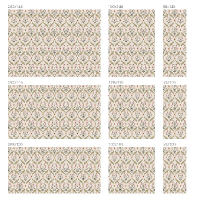 Model floral Folie autocolantă geam