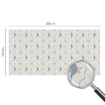 Căluți de mare Folie geam să nu se vadă din exterior