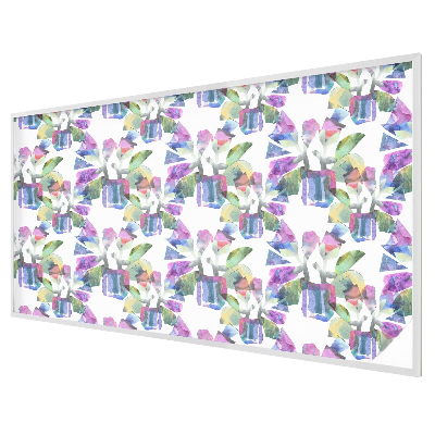 Abstracție colorată Folie geam intimitate model vitraliu