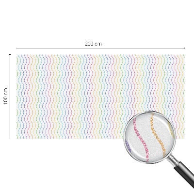 Linii curcubeu Folie autocolantă geam