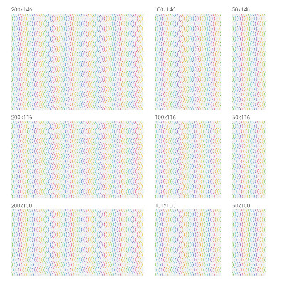 Linii curcubeu Folie autocolantă geam