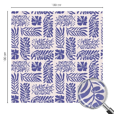 Modele de plante Folie opacă geam cu model vitraliu