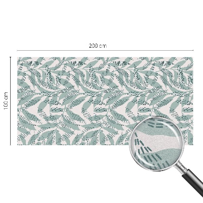 Frunze verzi Folie decorativă geam vitraliu