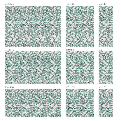 Frunze verzi Folie decorativă geam vitraliu