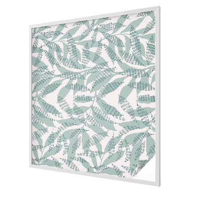 Frunze verzi Folie decorativă geam vitraliu