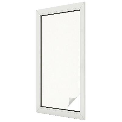 Alb delicat Folie geam să nu se vadă din exterior